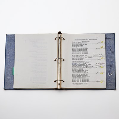 Lot 530 - Jake Bell’s Annotated Production Book and Script from Cats