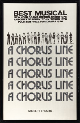 Lot 532 - Jake Bell’s annotated script and other materials from A Chorus Line