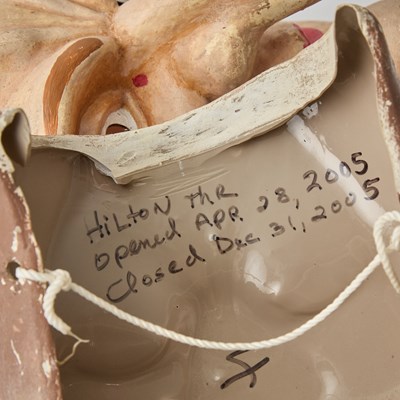 Lot 534 - Broadway Stage Worn Busker's Hat and Two Masks from Chitty Chitty Bang Bang