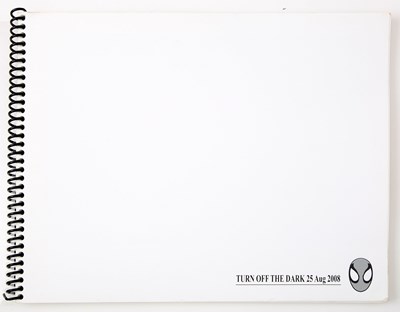 Lot 537 - A pre-production scene book from Spider-Man: Turn off the Dark