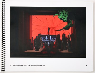 Lot 537 - A pre-production scene book from Spider-Man: Turn off the Dark