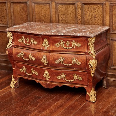 Lot 553 - Louis XV Gilt Bronze Mounted Kingwood Commode