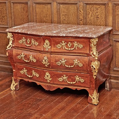 Lot 553 - Louis XV Gilt Bronze Mounted Kingwood Commode