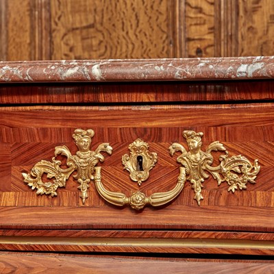 Lot 553 - Louis XV Gilt Bronze Mounted Kingwood Commode