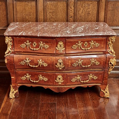 Lot 553 - Louis XV Gilt Bronze Mounted Kingwood Commode