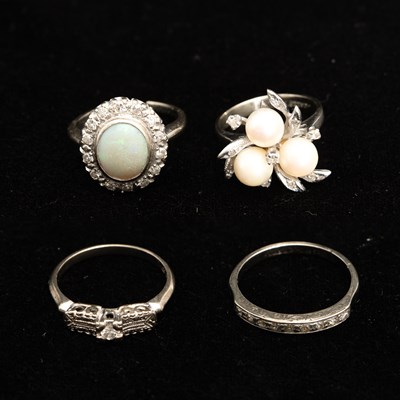 Lot 197 - Group of Four Ladies Rings