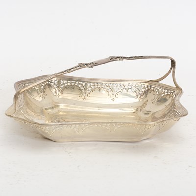 Lot 292 - Sterling Silver Square Basket