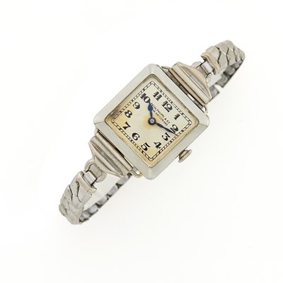 Lot 3288 - Patek Philippe Steel and Metal Wristwatch