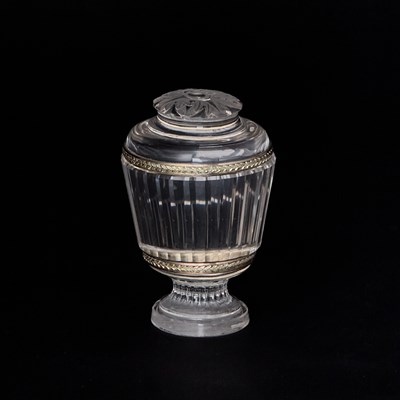 Lot 190 - Russian Two-Color Gold Mounted Rock Crystal Hand Seal