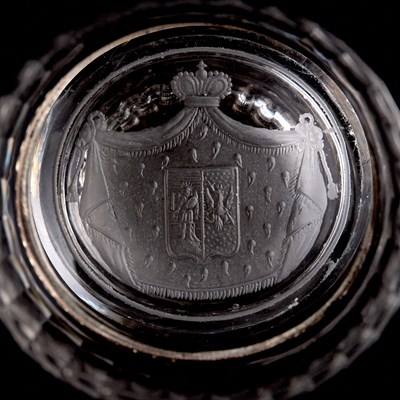 Lot 190 - Russian Two-Color Gold Mounted Rock Crystal Hand Seal