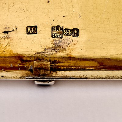 Lot 95 - Russian Silver Trompe l'oeil Cigarette Case