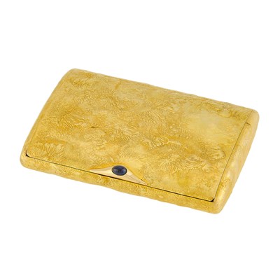 Lot 189 - Russian Gold Samorodok Cigarette Case