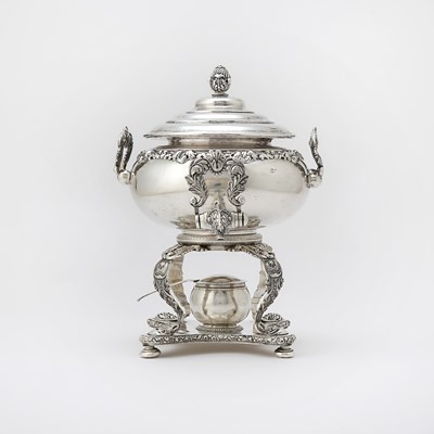 Lot 72 - Austrian Silver Tea Urn