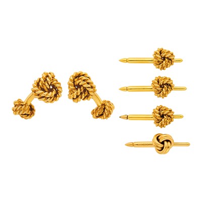 Lot 2023 - Tiffany & Co. Gold Dress Set