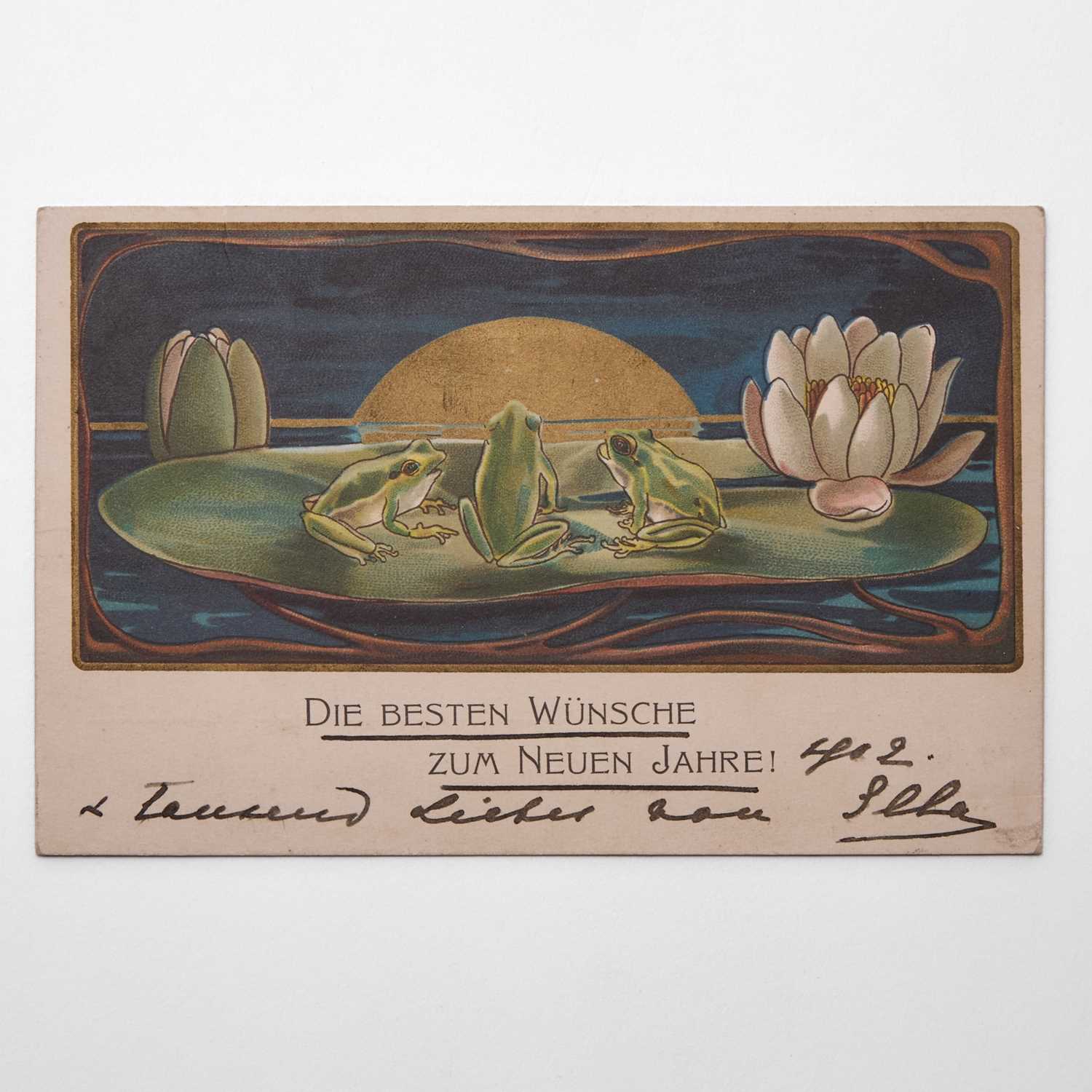 Lot 172 - Grand Duchess Elizabeth Feodorovna: Postcard Inscribed to Duchess Helene of Mecklenburg-Strelitz