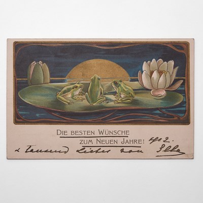 Lot 172 - Grand Duchess Elizabeth Feodorovna: Postcard Inscribed to Duchess Helene of Mecklenburg-Strelitz