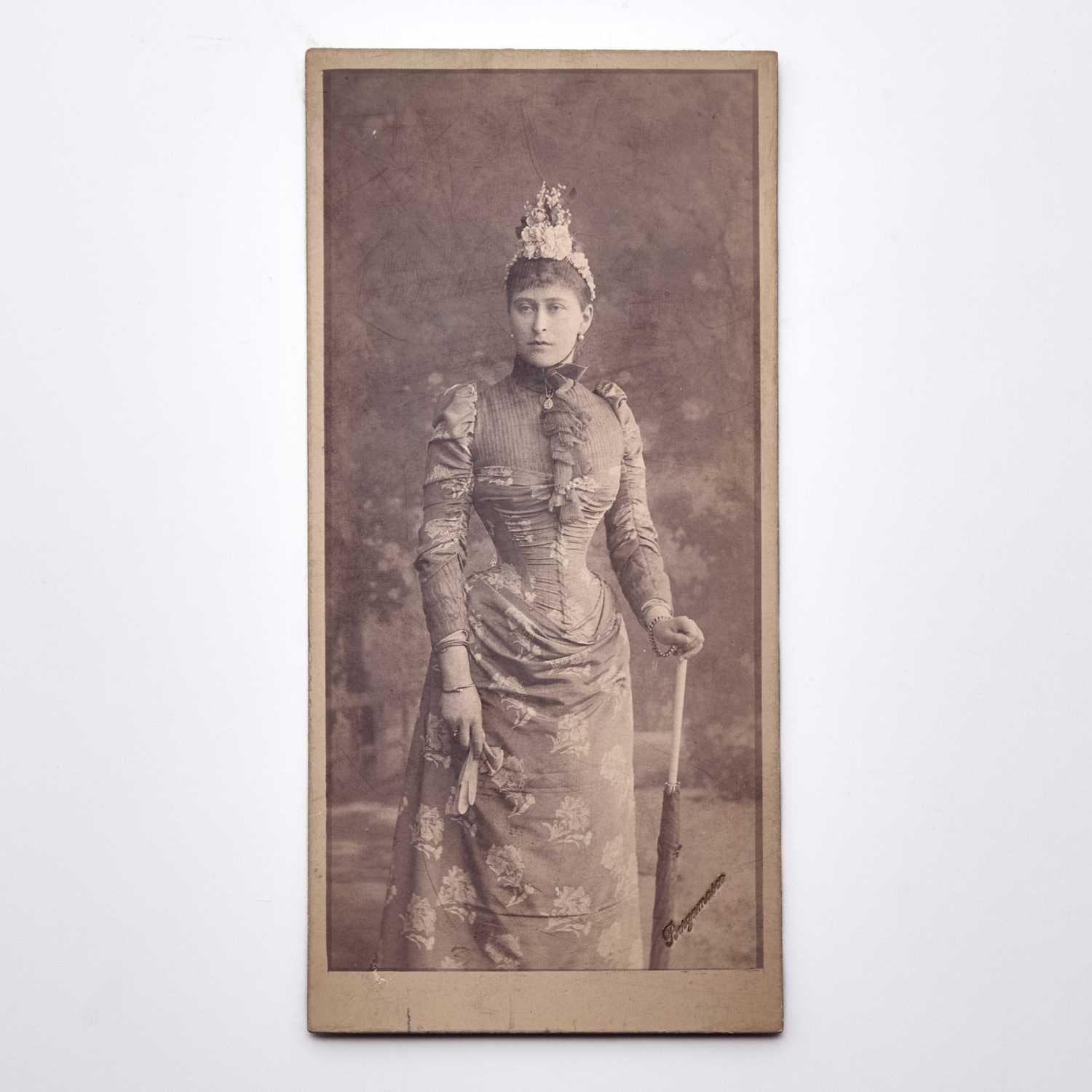 Lot 171 - Grand Duchess Elizabeth Feodorovna: Cabinet Card, circa 1890