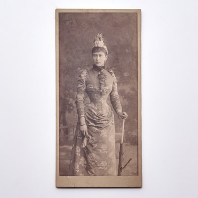 Lot 171 - Grand Duchess Elizabeth Feodorovna: Cabinet Card, circa 1890