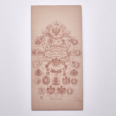 Lot 171 - Grand Duchess Elizabeth Feodorovna: Cabinet Card, circa 1890