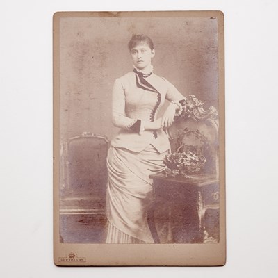 Lot 166 - Grand Duchess Elizabeth Feodorovna: Carte de Visite, Signed Cabinet Photo and Cabinet Photo