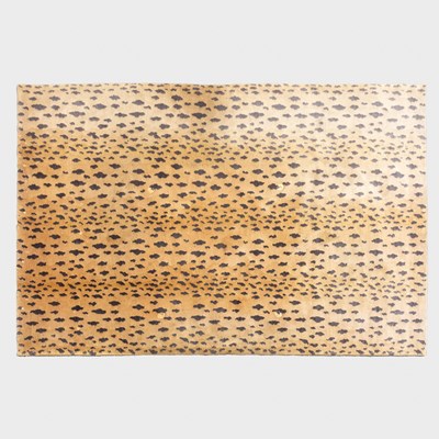Lot 374 - Cheetah Print Rug