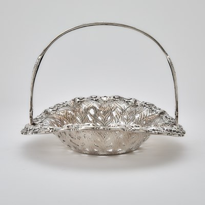 Lot 154 - Tiffany & Co. Sterling Silver Cake Basket