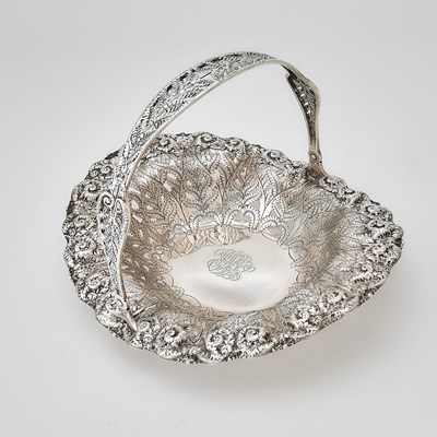 Lot 154 - Tiffany & Co. Sterling Silver Cake Basket
