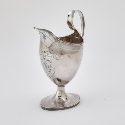 Lot 116 - Albany Interest: American Silver Cream Jug and Group of Spoons