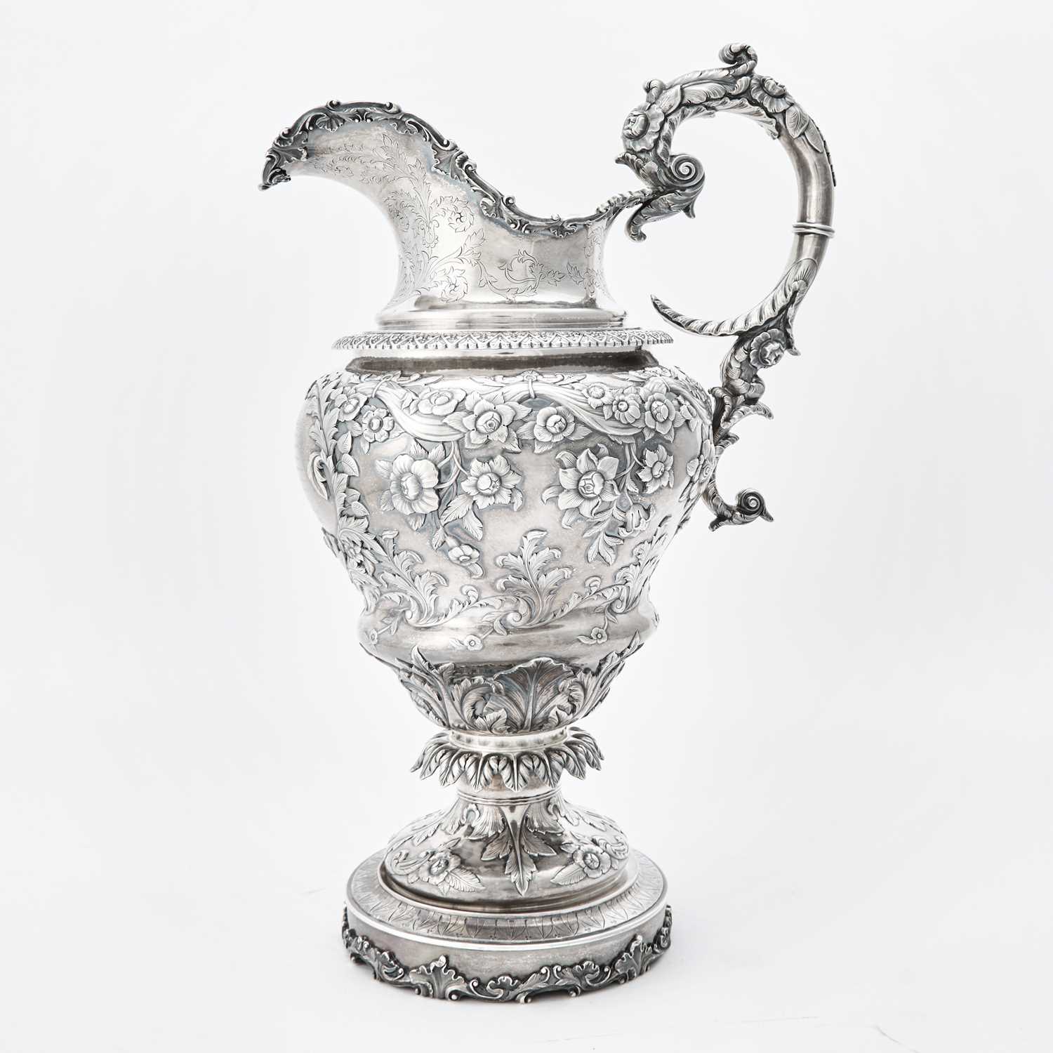 Lot 117 - American Silver Presentation Pitcher