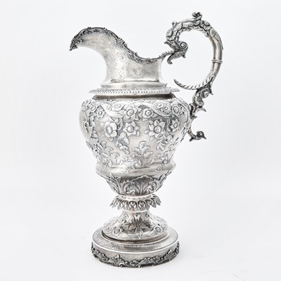 Lot 117 - American Silver Presentation Pitcher