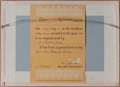 Lot 67 - Kalal Laxma Goud