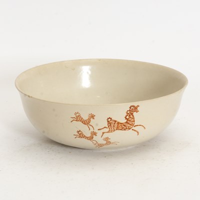 Lot 375 - Eva Zeisel For Monmouth Stoneware Serving Bowl