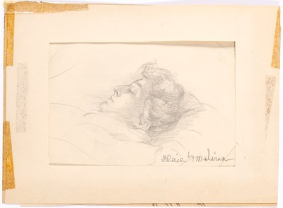 Lot 12 - Group of drawings by various artists, including Ivan Meštrović and Malvina Cornell Hoffman