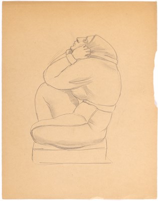 Lot 12 - Group of drawings by various artists, including Ivan Meštrović and Malvina Cornell Hoffman