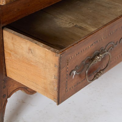 Lot 512 - Continental Inlaid Walnut Armoire