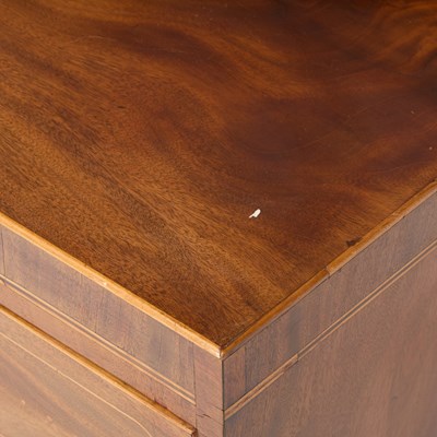 Lot 521 - Federal Inlaid Mahogany Chest of Drawers