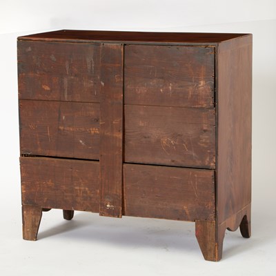 Lot 521 - Federal Inlaid Mahogany Chest of Drawers