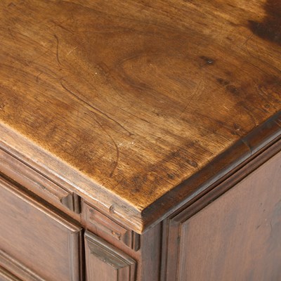 Lot 528 - Continental Walnut Side Cabinet