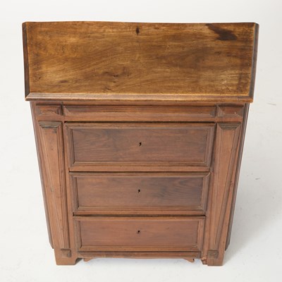 Lot 528 - Continental Walnut Side Cabinet