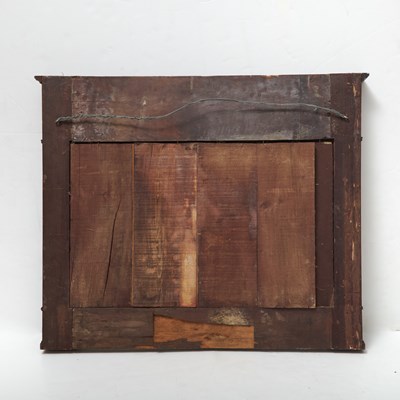 Lot 535 - Empire Gilt-Metal Mounted Mahogany Wall Mirror