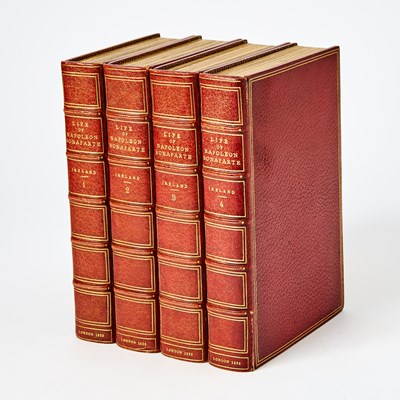 Lot 138 - Four Volumes of Life of Napoleon Bonaparte