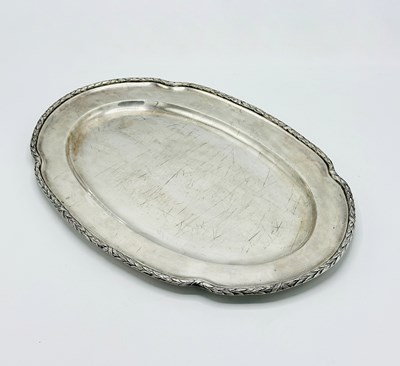 Lot 1226 - Continental 800 Quality Silver Tray