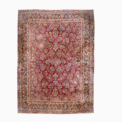 Lot 366 - Sarouk Carpet