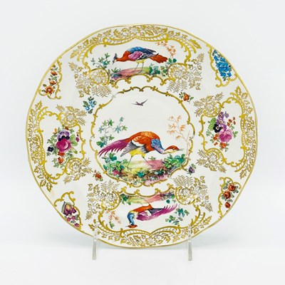Lot 1189 - Booths "Chelsea Bird" Pattern Porcelain Part Dinner Service