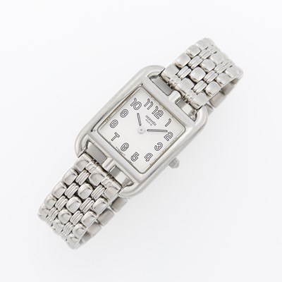 Lot 2238 - Hermès Stainless Steel 'Cape Cod' Wristwatch