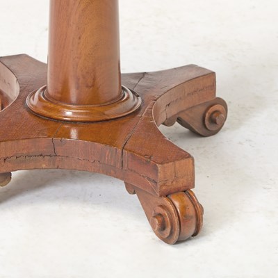 Lot 550 - Classical Mahogany Two-Drawer Work Table