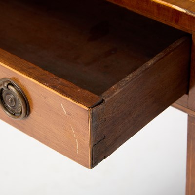 Lot 585 - George III Inlaid Mahogany Pembroke Table