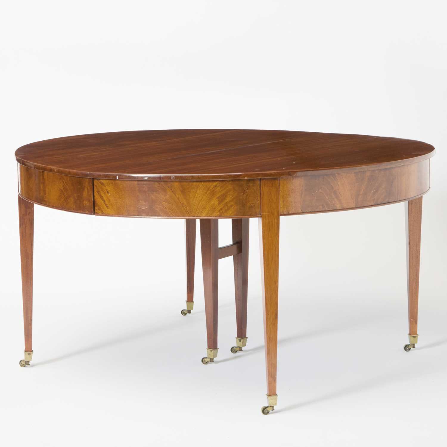 Lot 579 - Louis XVI Style Mahogany Extension Dining Table