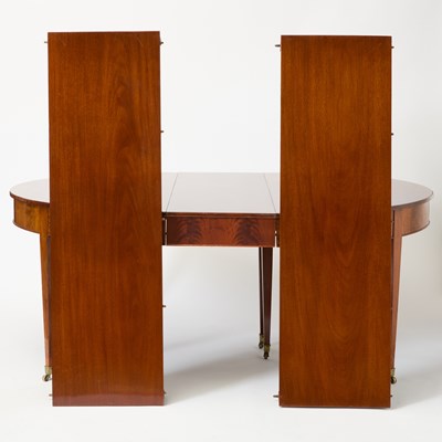 Lot 579 - Louis XVI Style Mahogany Extension Dining Table