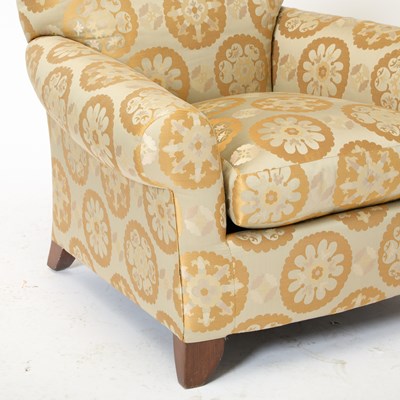 Lot 501 - Pair of Upholstered Club Chairs